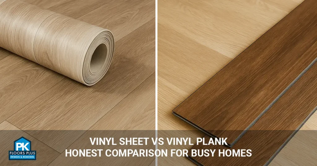 Vinyl Sheet vs Vinyl Plank
