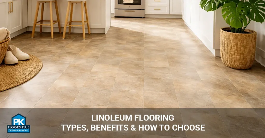 Linoleum flooring