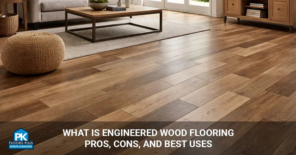 Engineered wood flooring