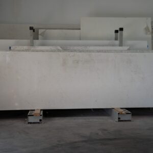 White quartz thin veins 3CM 126x37